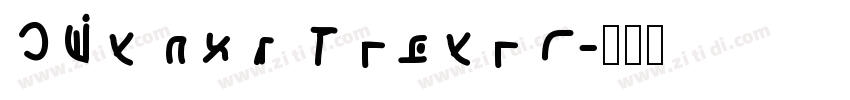 Myriad Hebrew字体转换